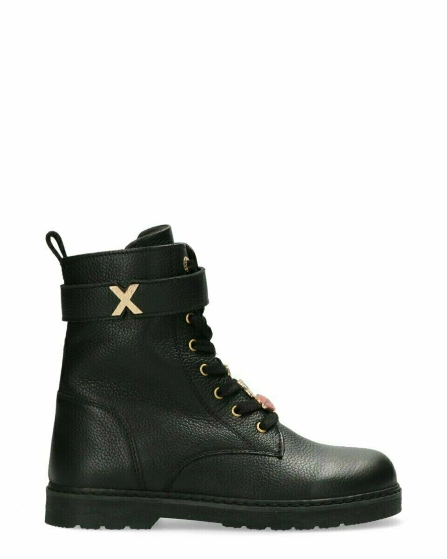 Mexx Ankle Boot Haffia Black Czarne | ADJVK7501