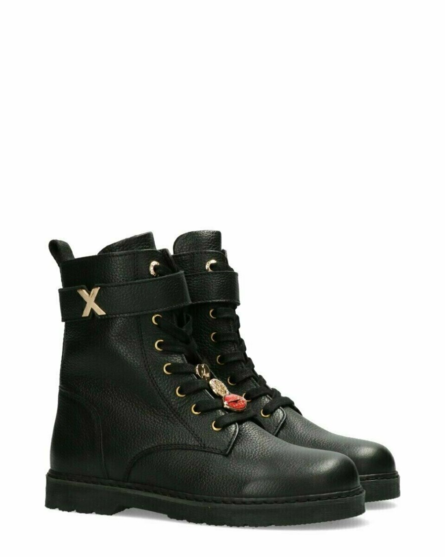 Mexx Ankle Boot Haffia Black Czarne | ADJVK7501