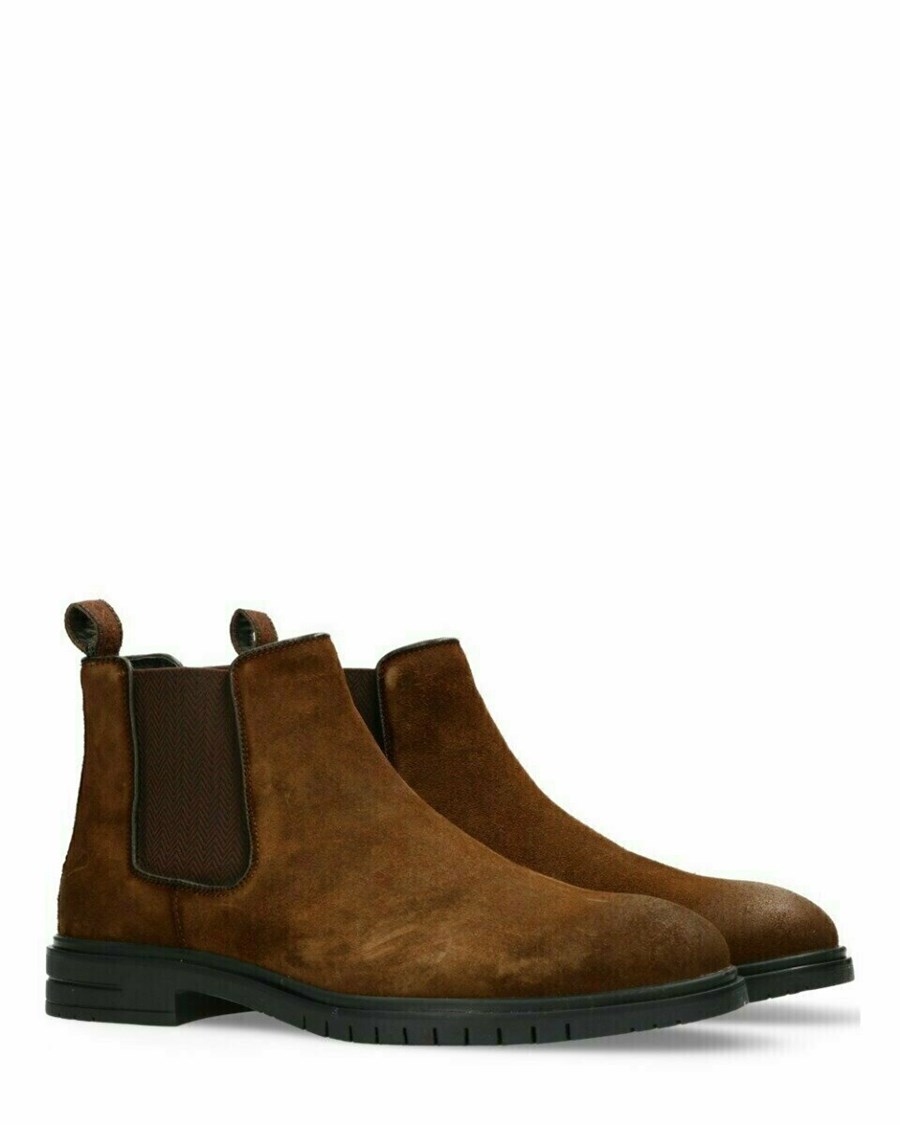 Mexx Ankle Boot Haytem Brown Brązowe | VQRCL3861