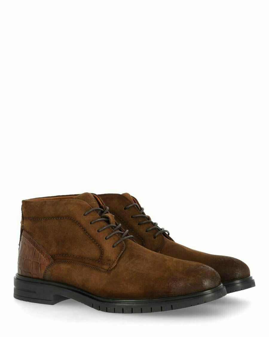 Mexx Ankle boot Harvey Brown Brązowe | RYSDM2169
