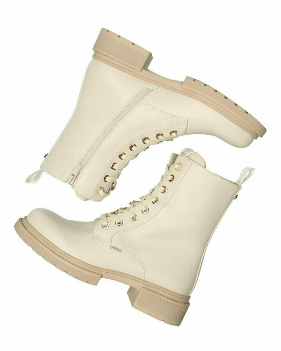 Mexx Ankle boot Holea Off White Białe | MGUNP0287
