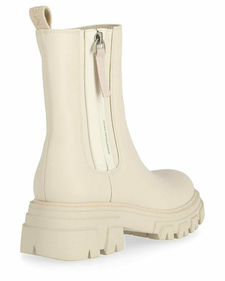 Mexx Ankle boot Keira Off White Białe | ORPEW2459