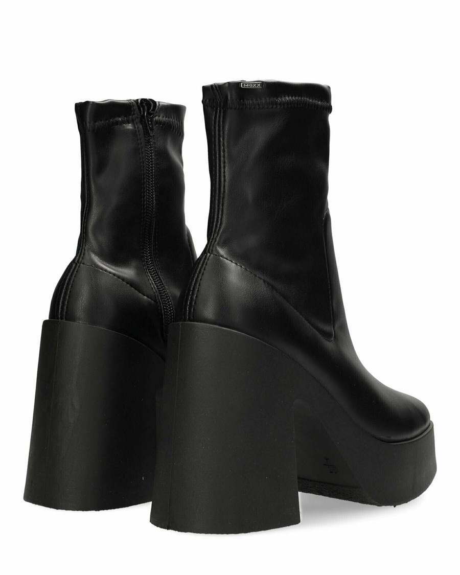 Mexx Ankle boot Kirez Black Czarne | QZBOC4603