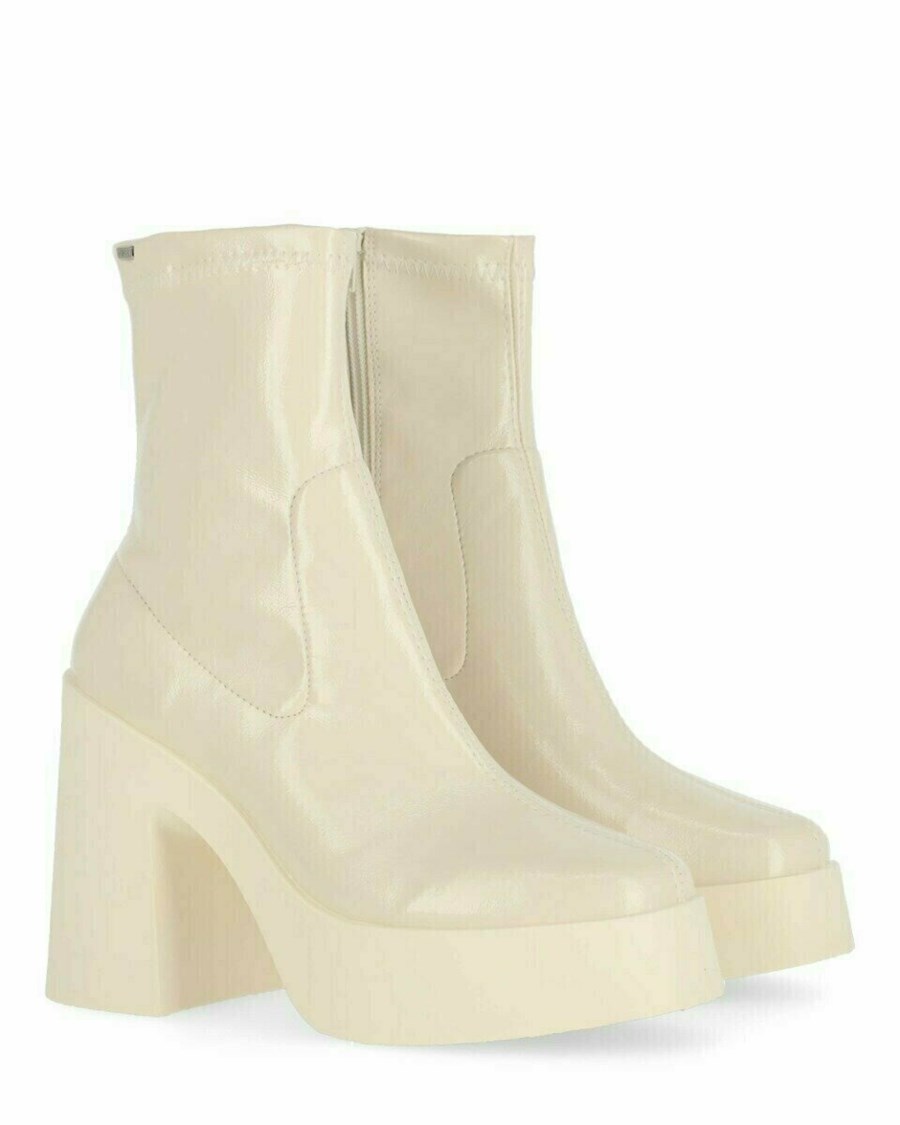 Mexx Ankle boot Kirez Off White Białe | FHIEZ2641