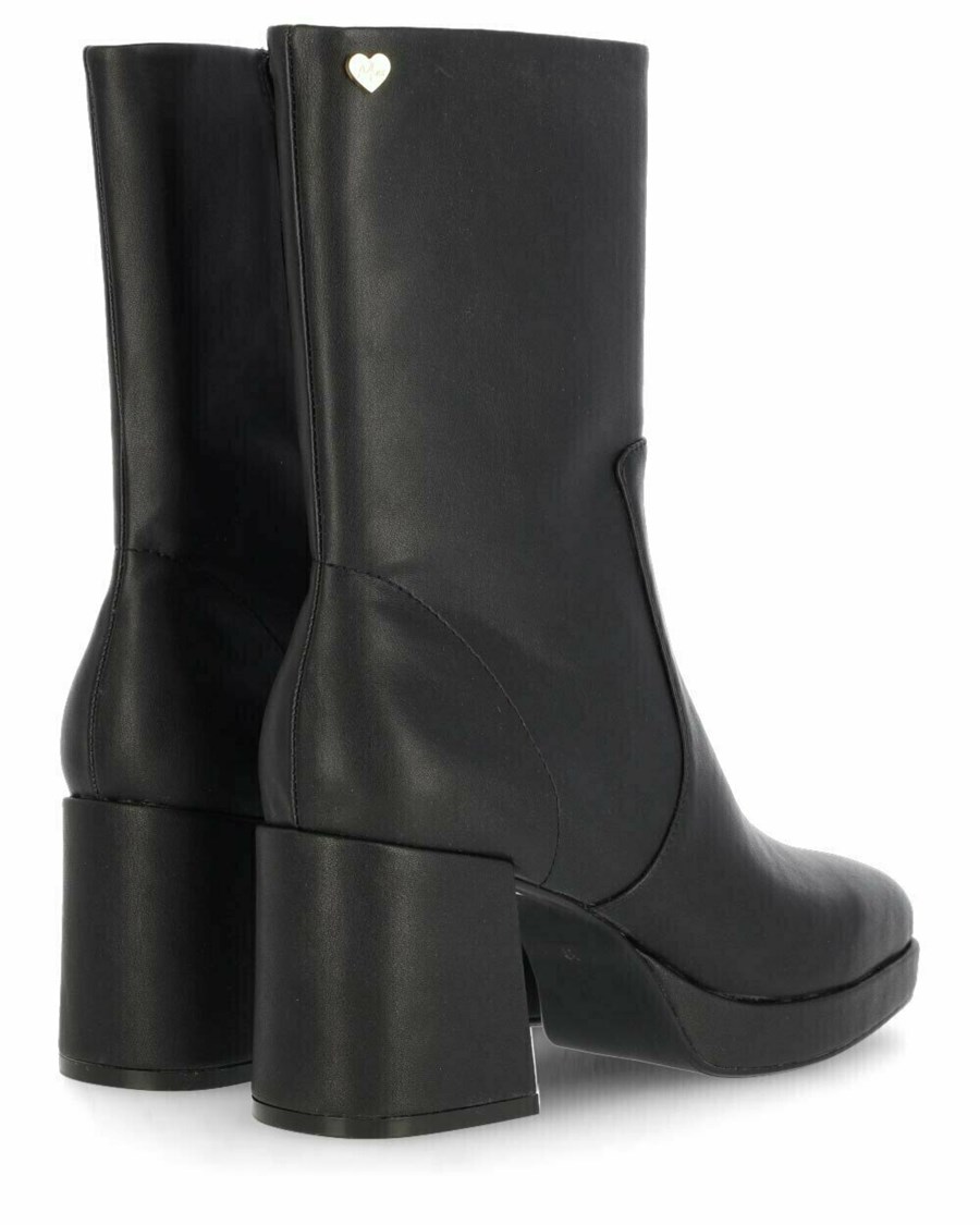 Mexx Ankle boot Kiwi Black Czarne | SCUBM6297