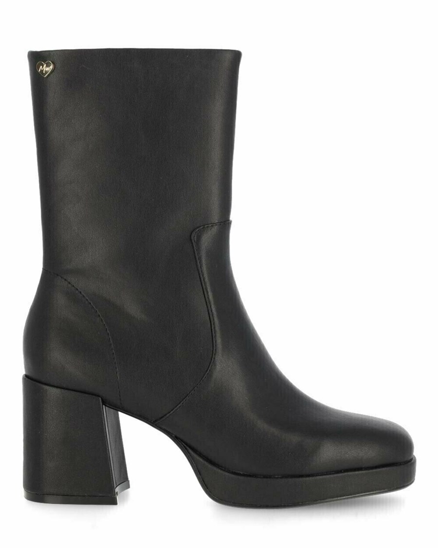 Mexx Ankle boot Kiwi Black Czarne | SCUBM6297