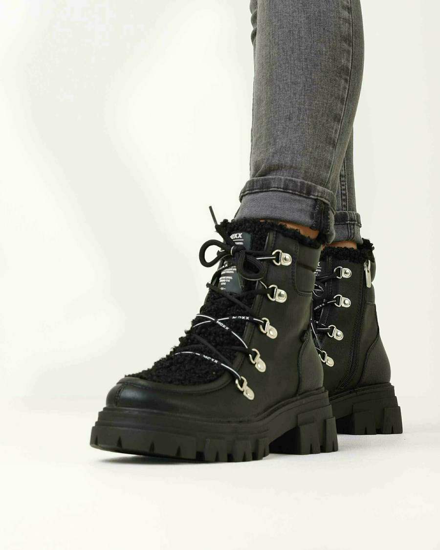 Mexx Ankle boot Kold Black Czarne | UTOBR5792