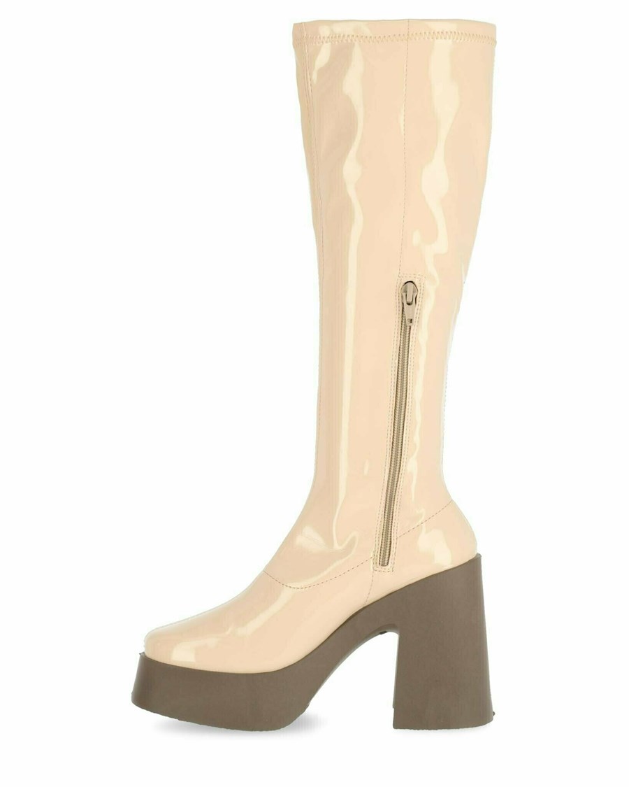 Mexx Boot Kora Nude Beżowe | JHGXQ8796