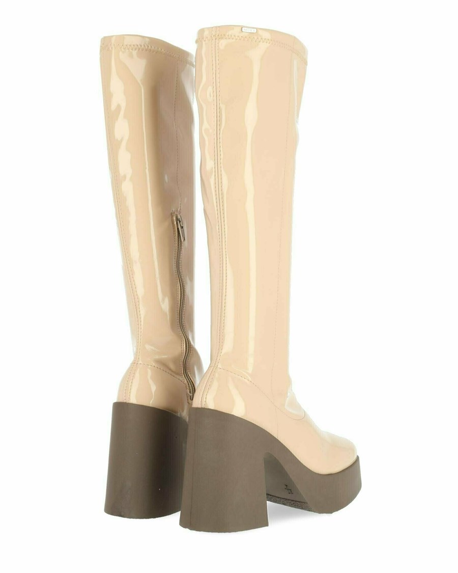 Mexx Boot Kora Nude Beżowe | JHGXQ8796