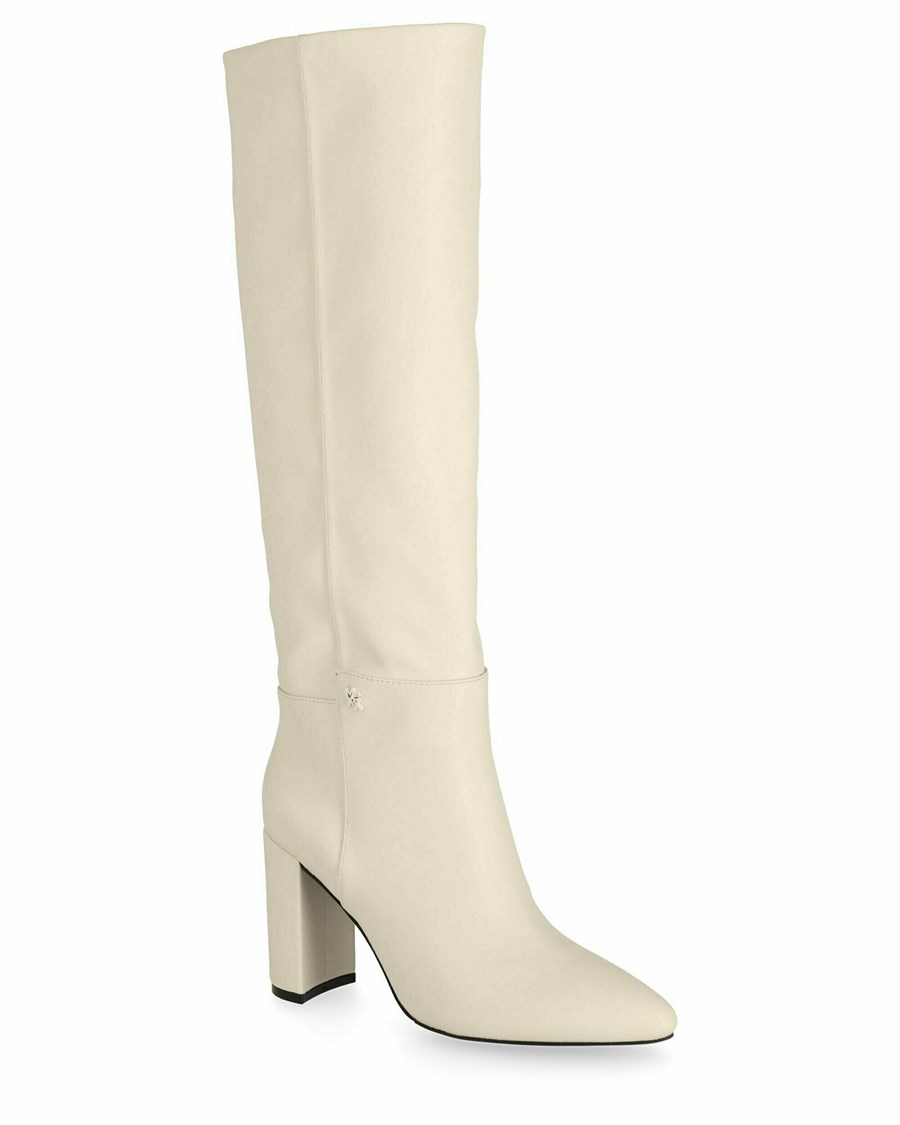 Mexx Boot Krystal Off White Białe | GDZEH1694
