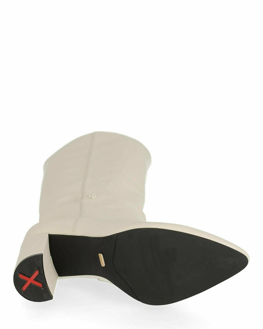 Mexx Boot Krystal Off White Białe | GDZEH1694