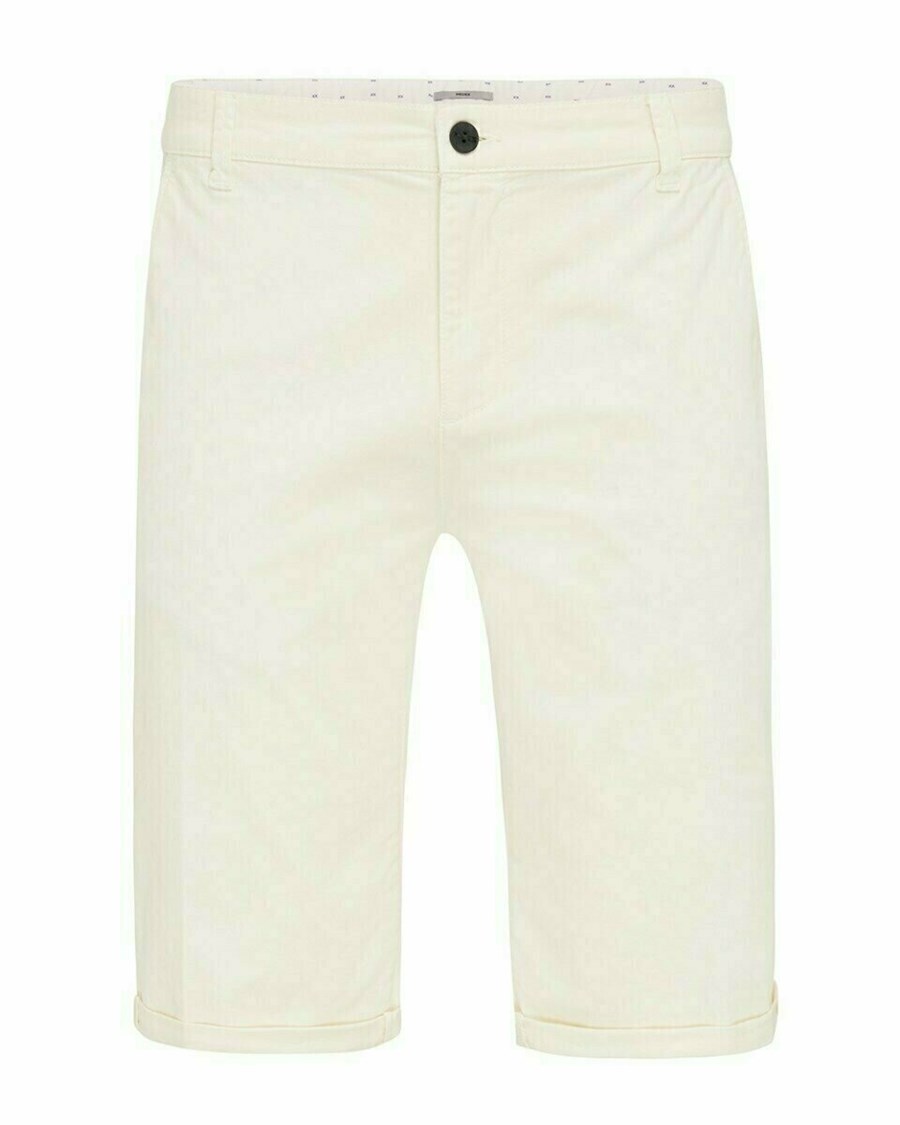 Mexx Chino short Off White Białe | VZNSY8271