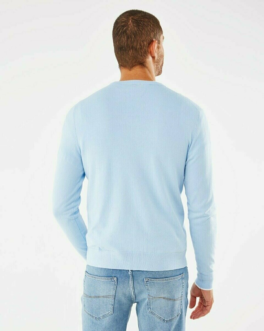 Mexx Crew neck sweater Light Blue Niebieskie | TRYXJ2075
