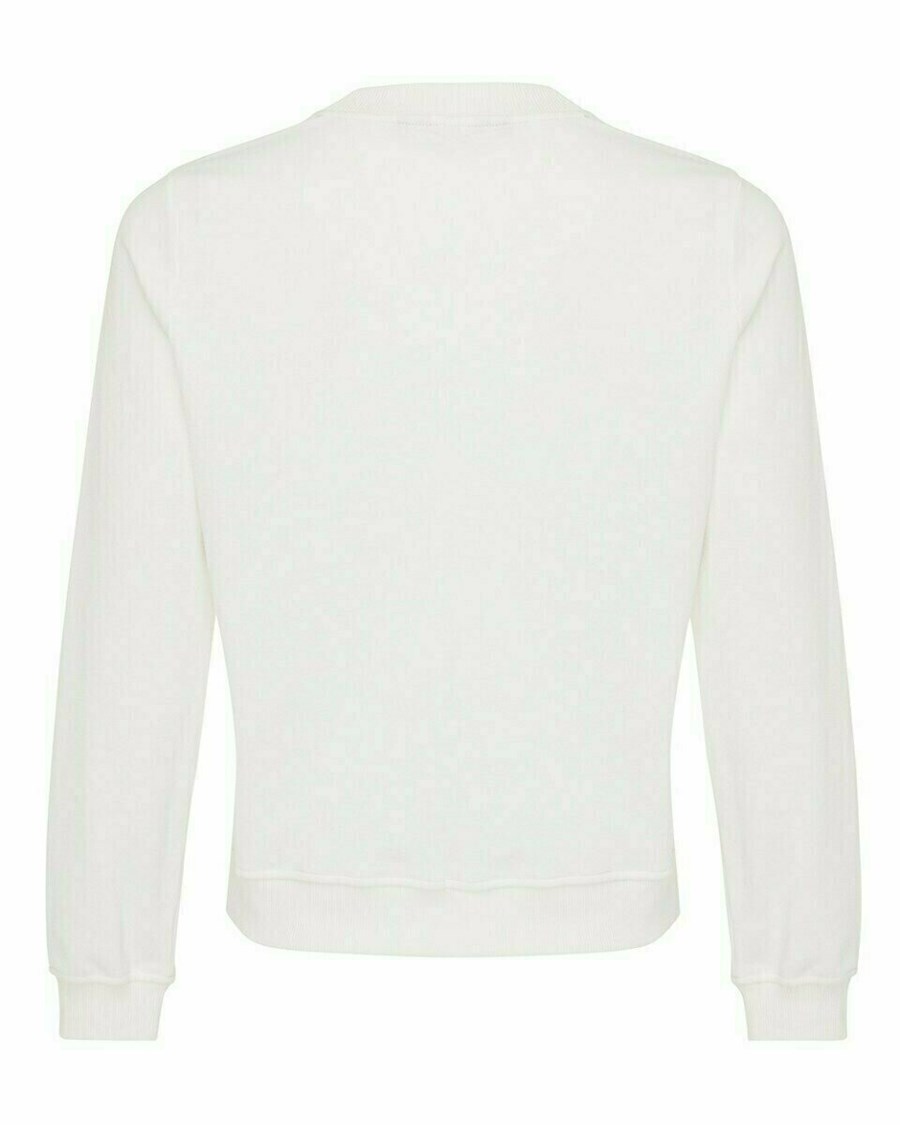 Mexx Crewneck sweater Off White Białe | YBAHD3590