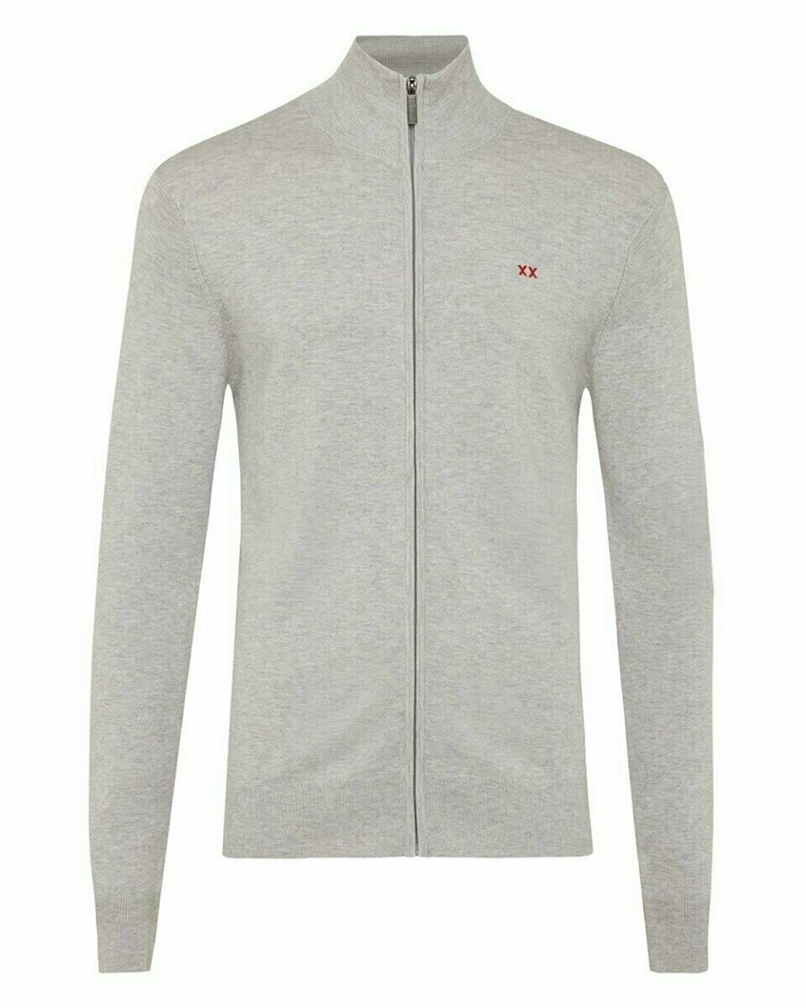 Mexx Fine knit cardigan Grey Melee Szare | TJLVB0891