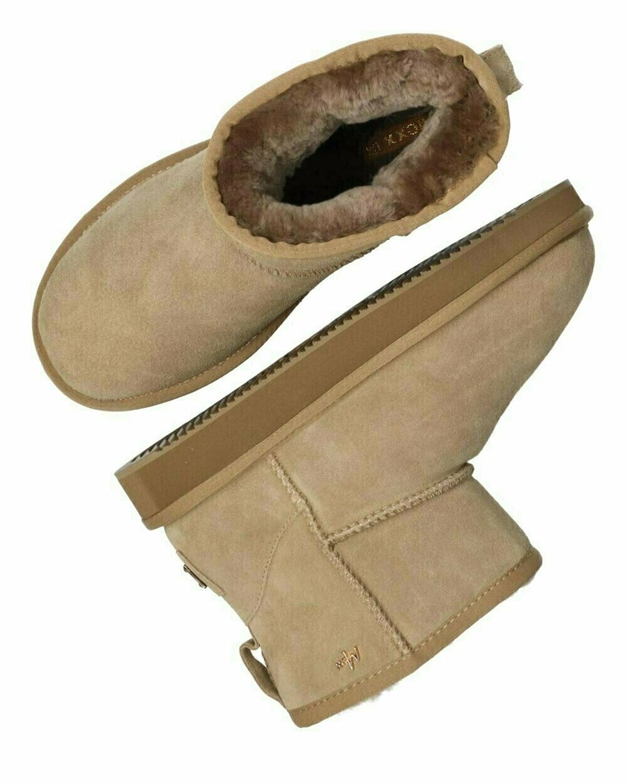 Mexx House shoe Bobby Jane Taupe Taupe | VDBOZ0523