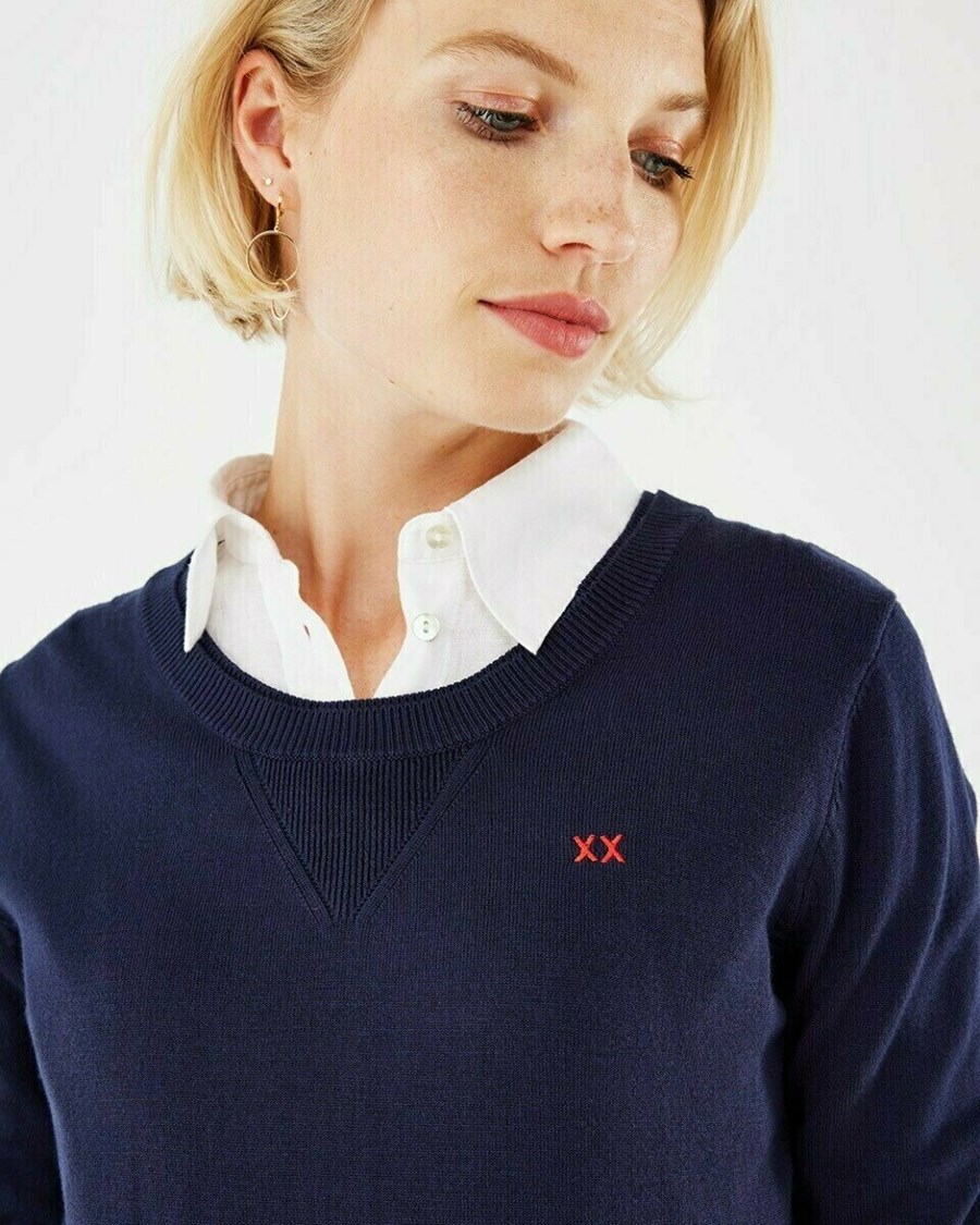 Mexx ILONA pullover Navy Niebieskie | YXWPL5183