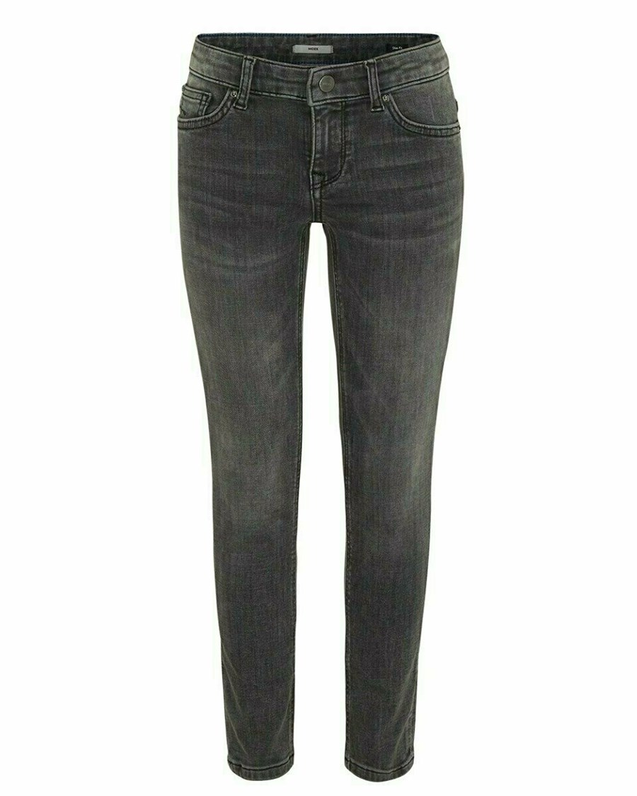 Mexx JESS Slim fit Denim Smoke Szare | VOQFJ1306