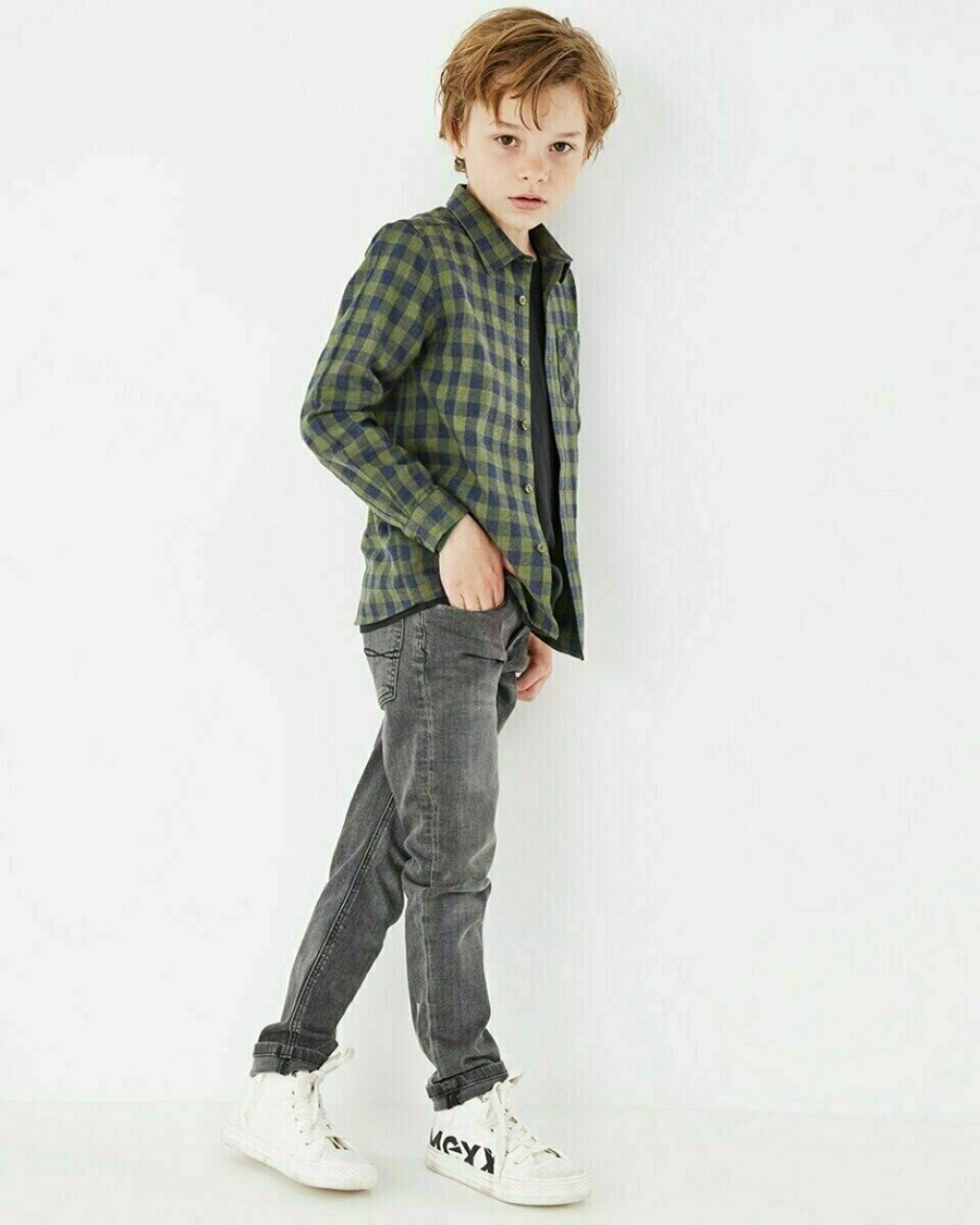Mexx JESS Slim fit Denim Smoke Szare | VOQFJ1306