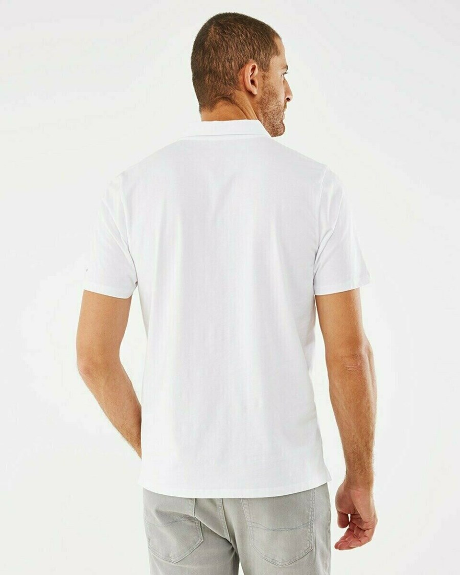 Mexx Jersey polo White Białe | CIAUV2841