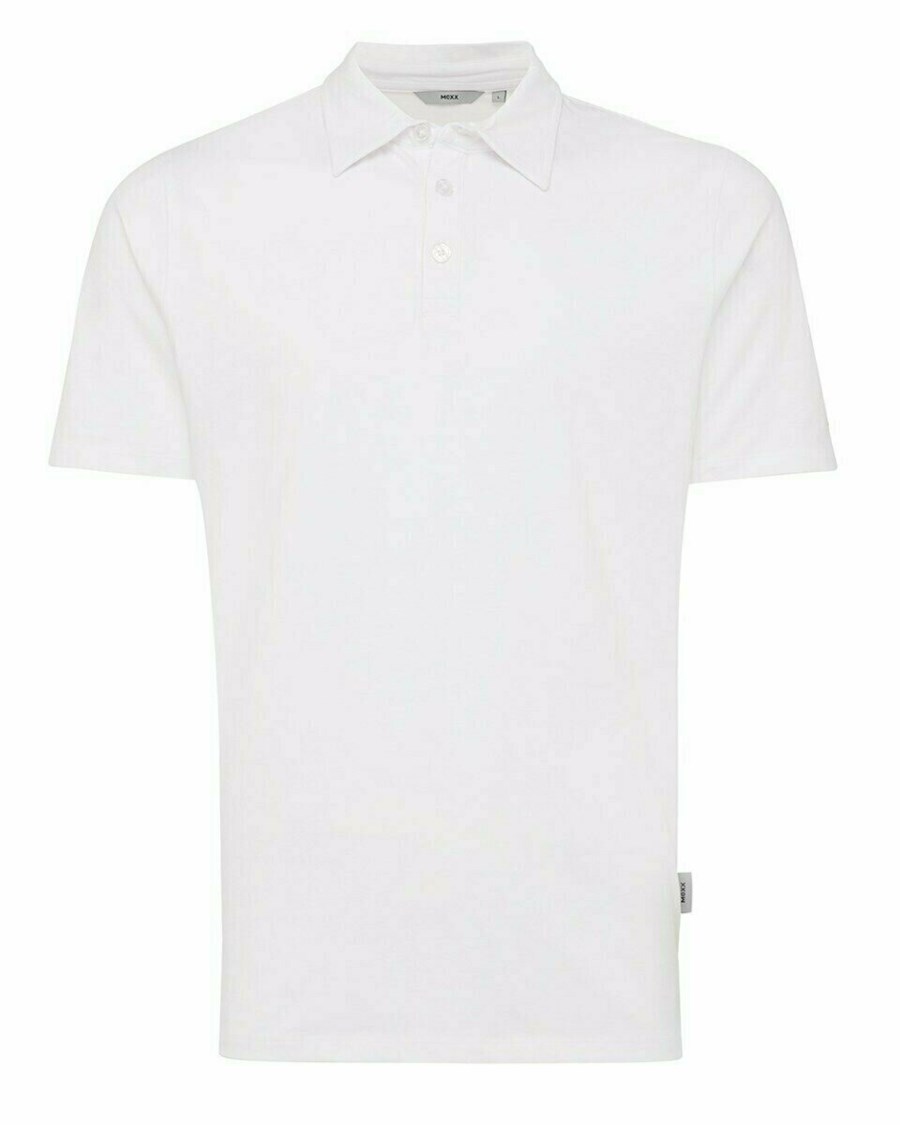 Mexx Jersey polo White Białe | CIAUV2841