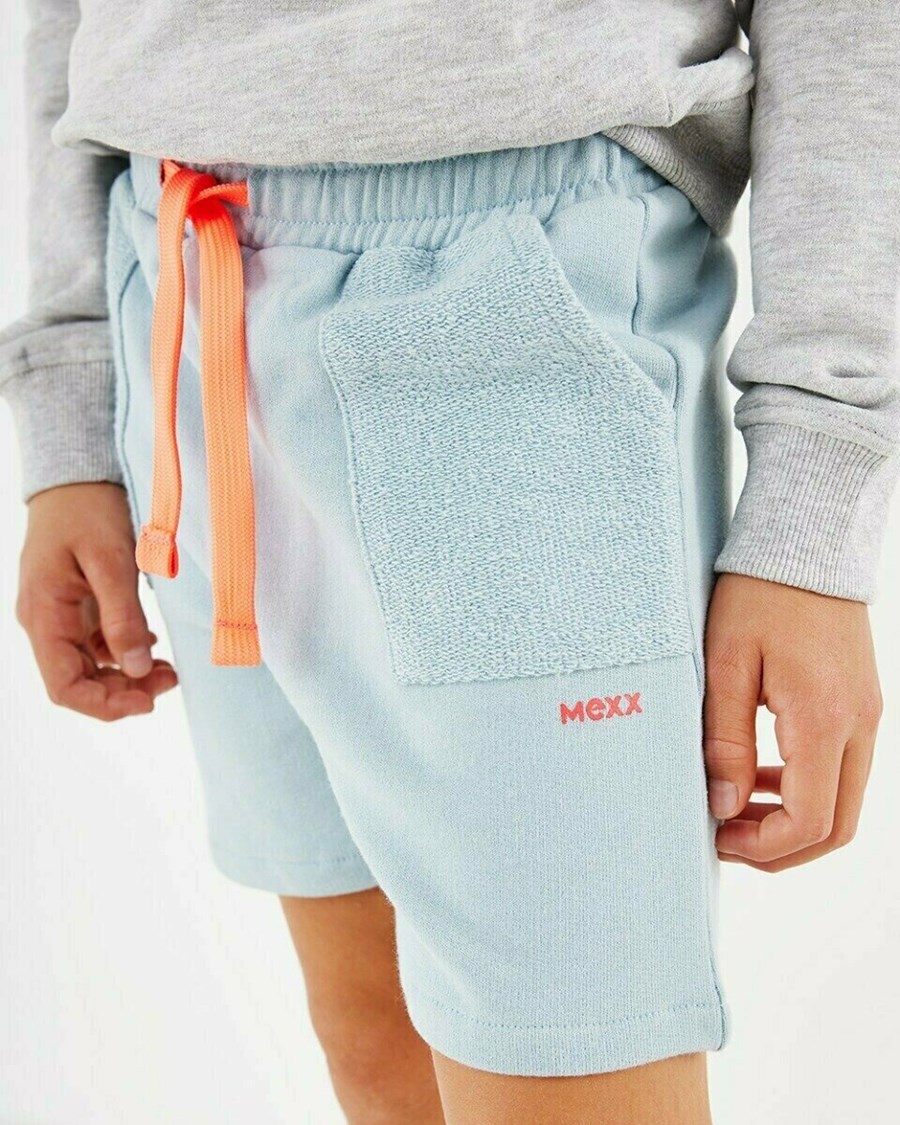 Mexx Jogger short Light Blue Niebieskie | EFPUX7250