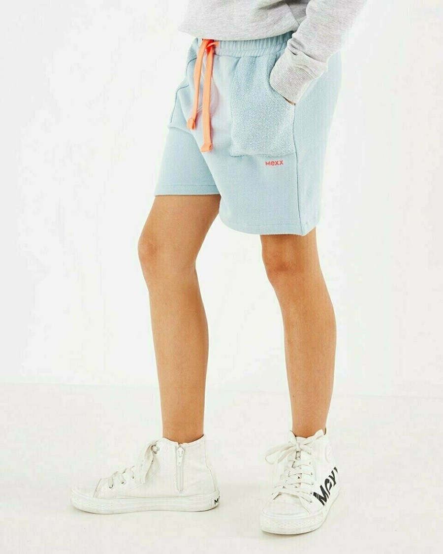 Mexx Jogger short Light Blue Niebieskie | EFPUX7250