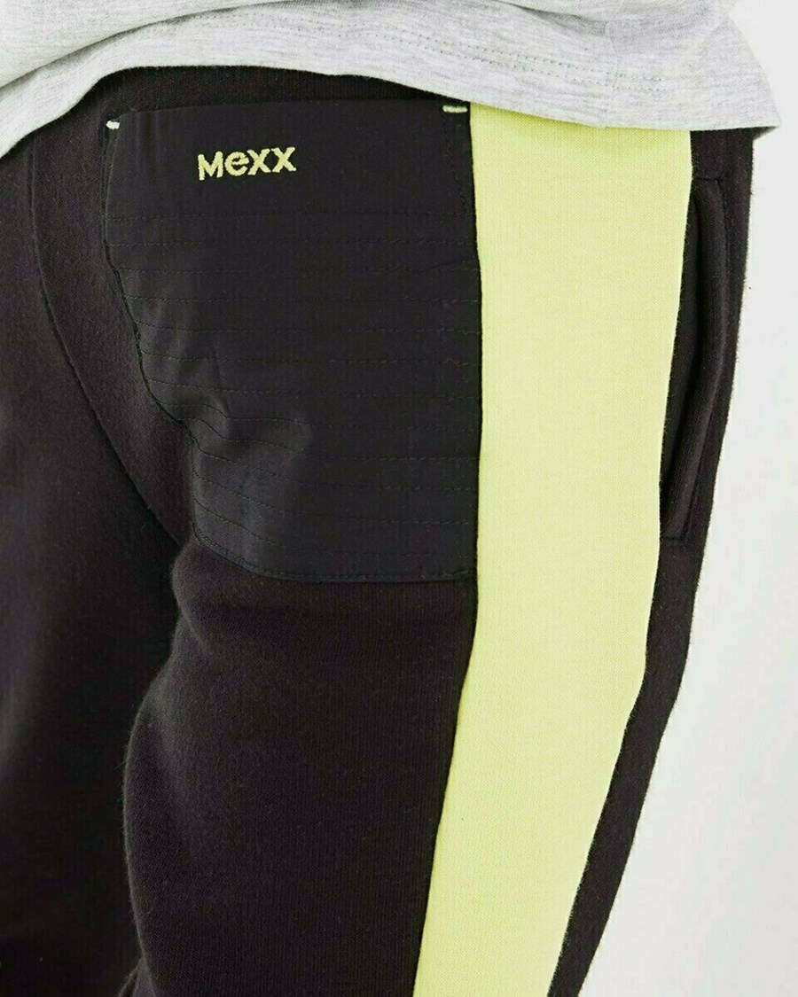Mexx Jogging Pants Black Czarne | QSAHU2104