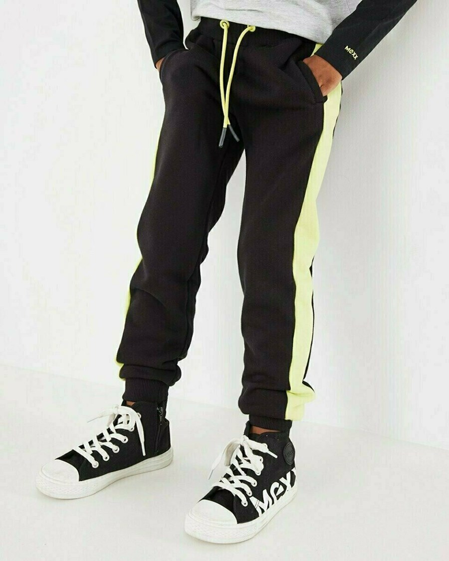 Mexx Jogging Pants Black Czarne | QSAHU2104