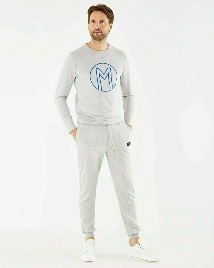 Mexx Jogging Pants Grey Melee Szare | TZMDP7319