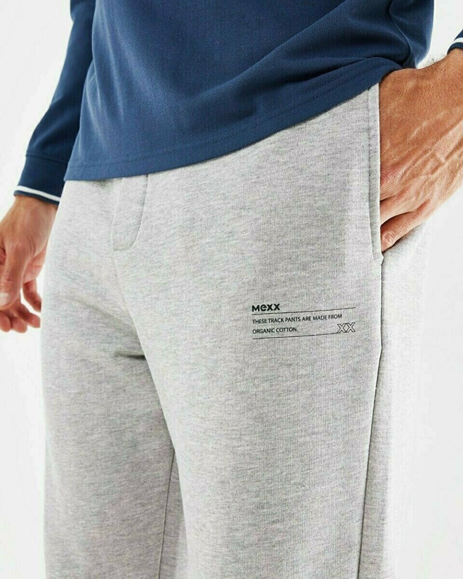 Mexx Jogging Pants Grey Melee Szare | TZMDP7319