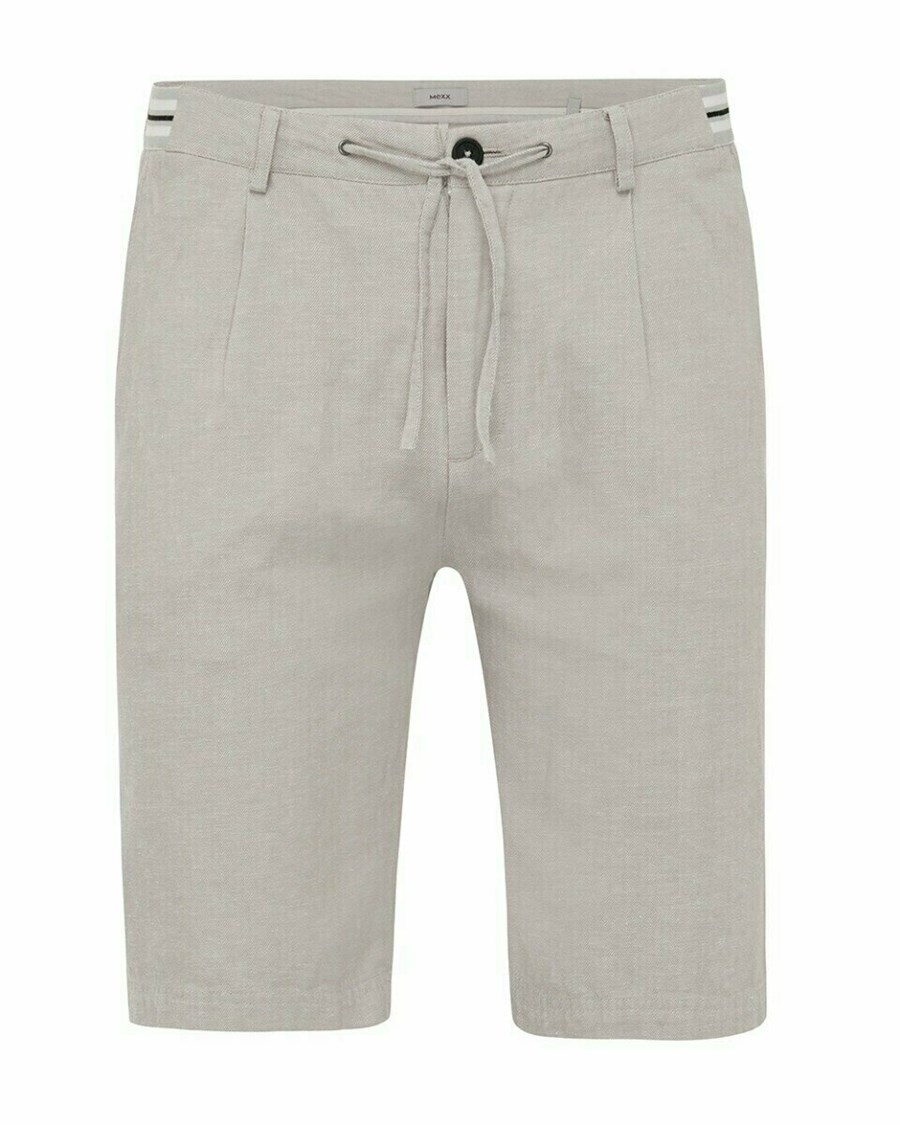 Mexx Linen short Sand Beżowe | DVJKY6741