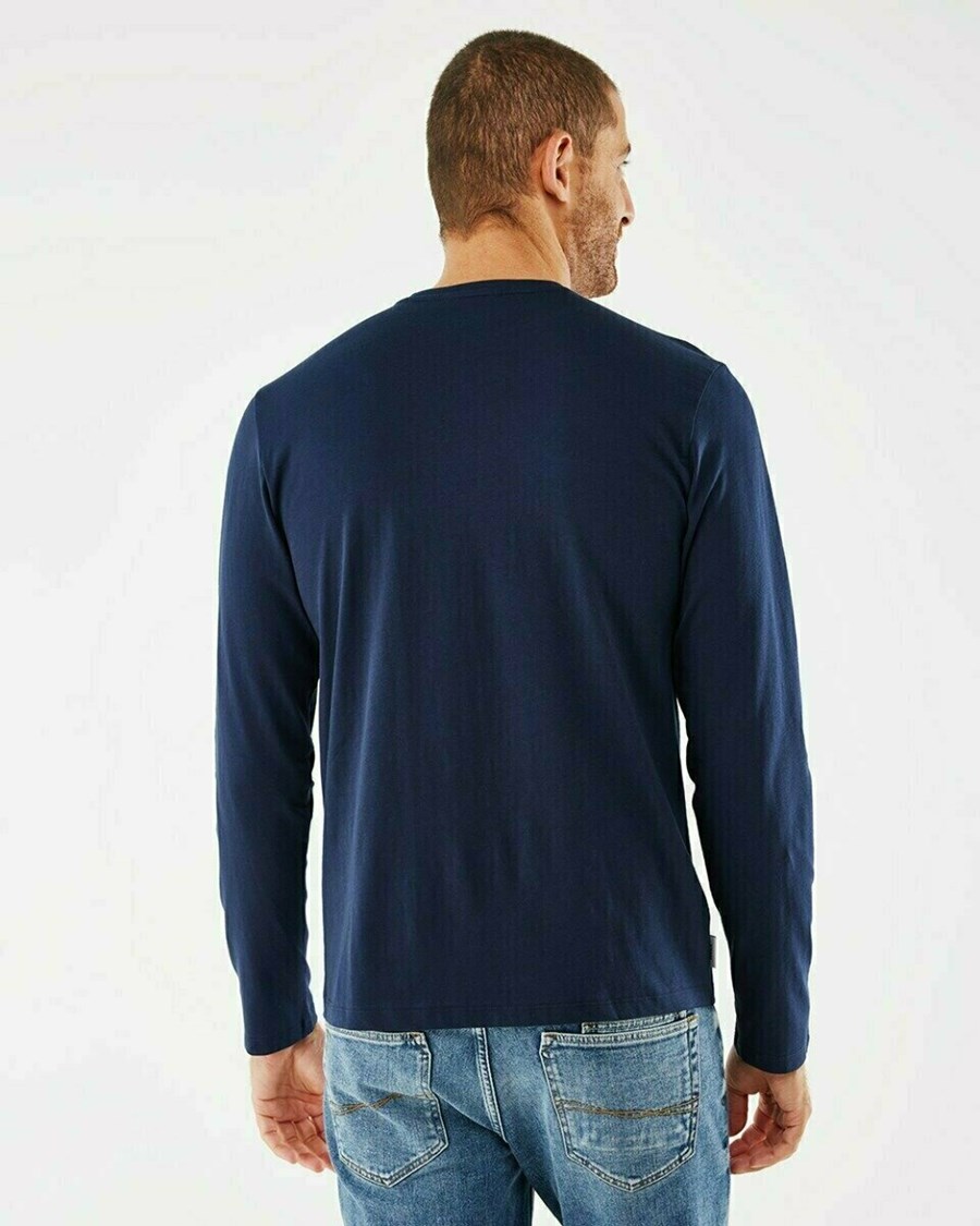 Mexx Long Sleeve t-shirt Navy Niebieskie | ZYBWN9327
