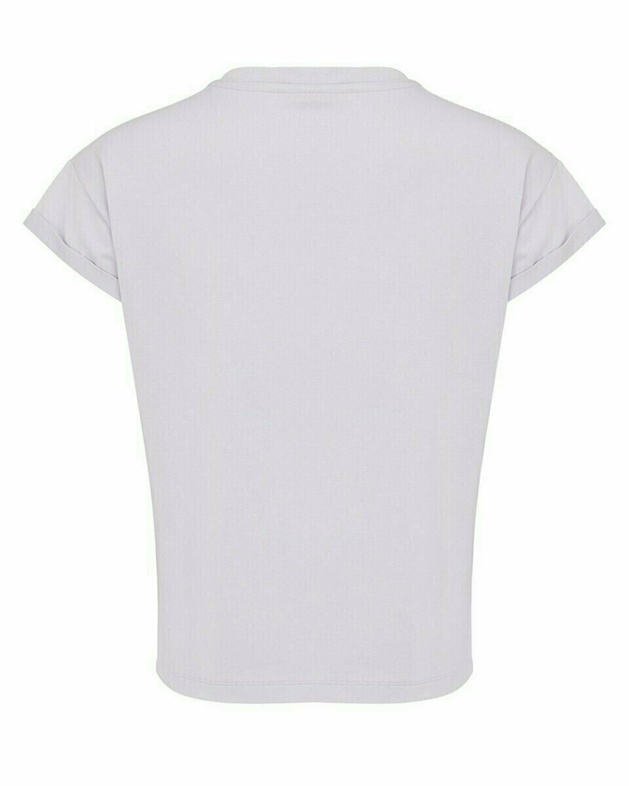 Mexx Loose fit printed t-shirt Lilac Fioletowe | GIWZP8615