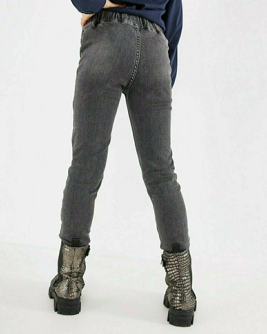 Mexx NIKKIE Jegging Smoke Szare | FUKRG4235