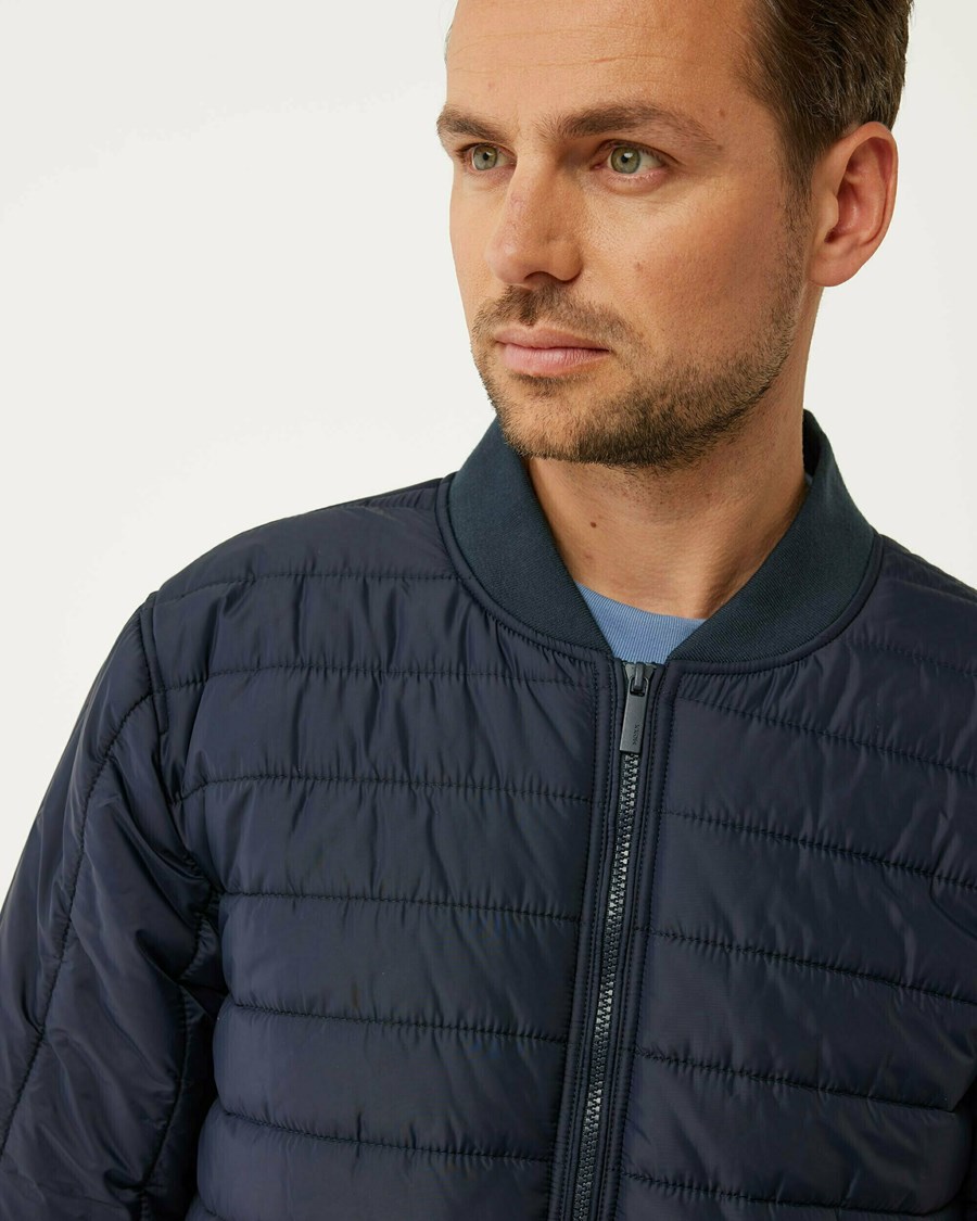 Mexx Nylon bomber Navy Niebieskie | ENACL9657