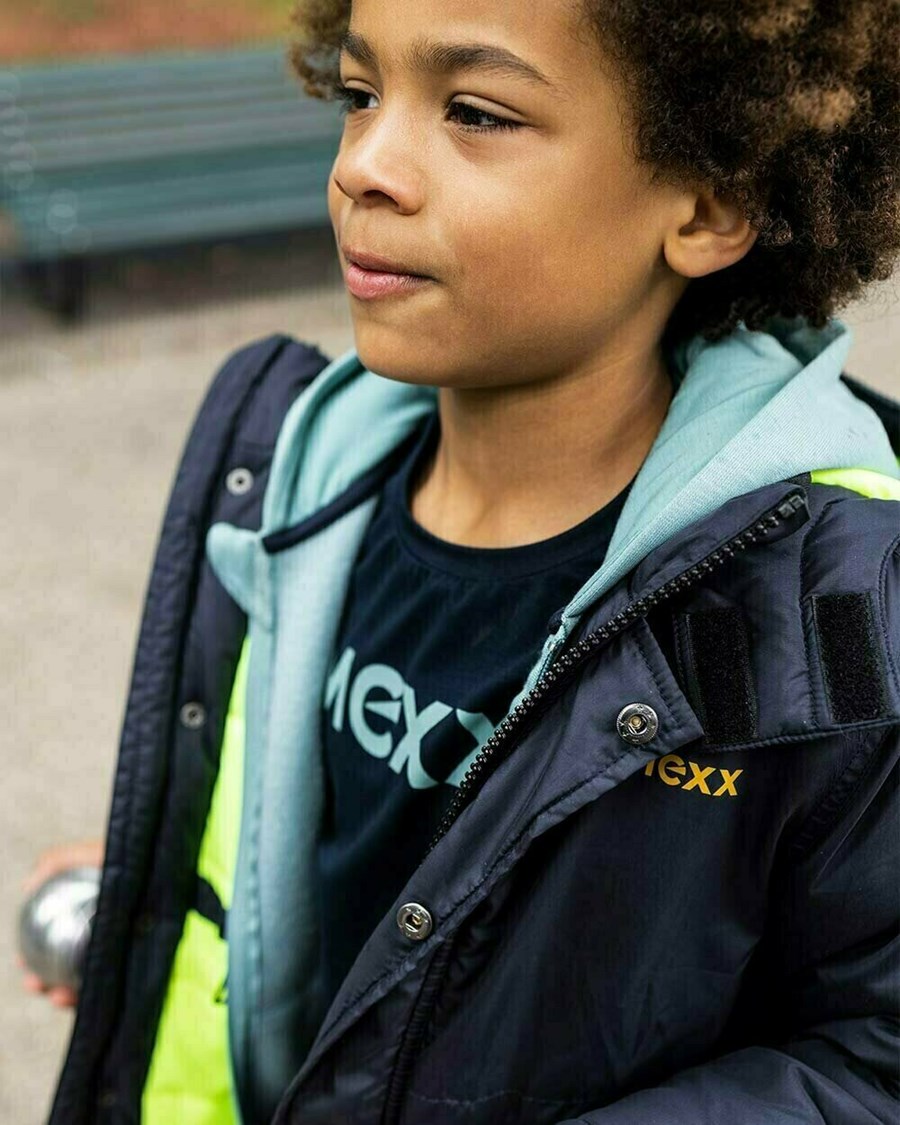 Mexx Parka Navy Niebieskie | FIXMO9358