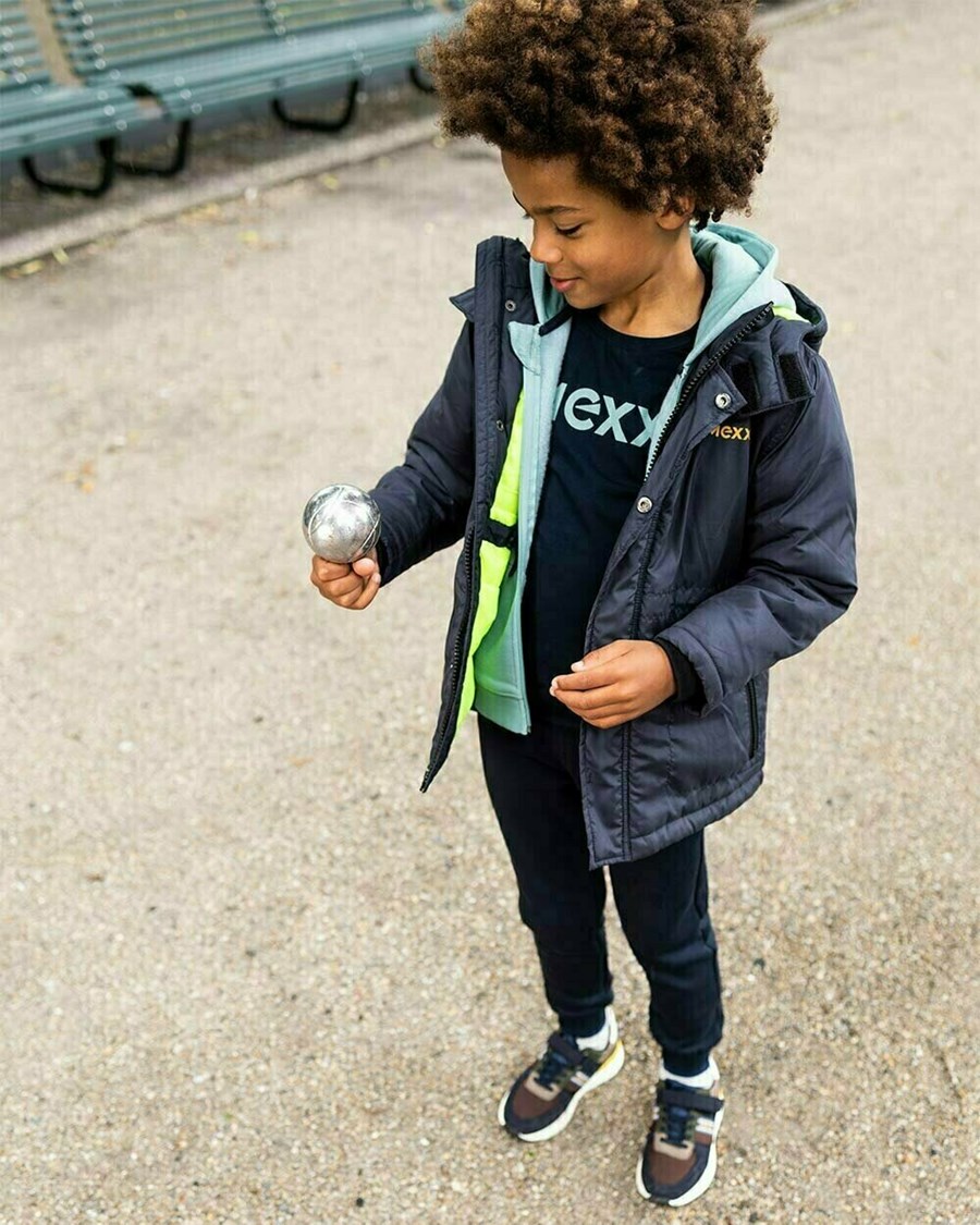 Mexx Parka Navy Niebieskie | FIXMO9358