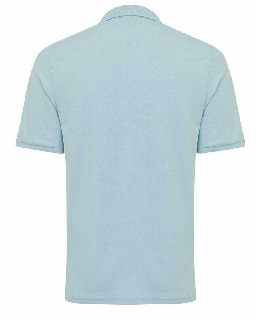Mexx Pique polo Light Blue Niebieskie | BSYOC8457