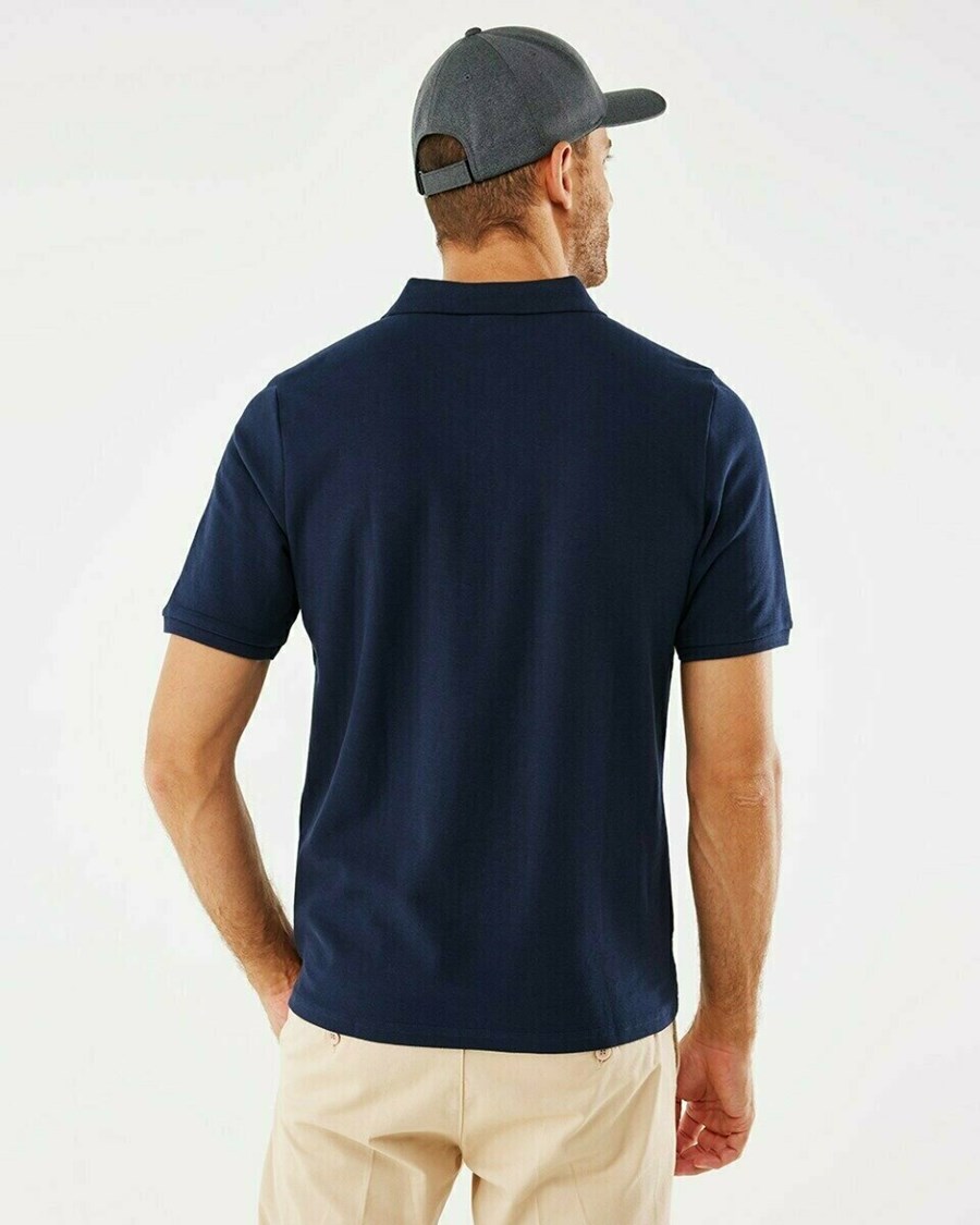 Mexx Pique polo Navy Niebieskie | JDYAI4625