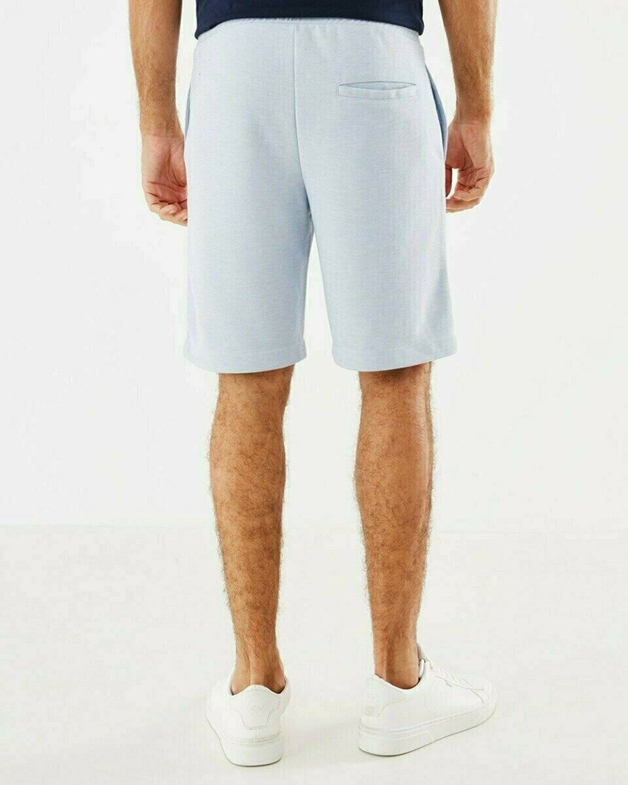 Mexx Pique short Light Blue Niebieskie | EMFGZ4137