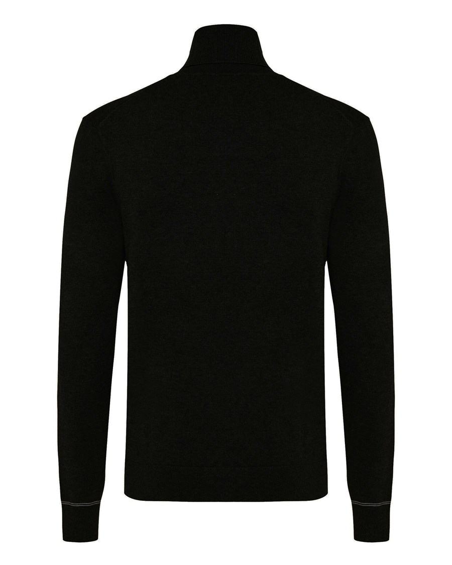 Mexx Roll neck sweater Black Czarne | IUTOF0248