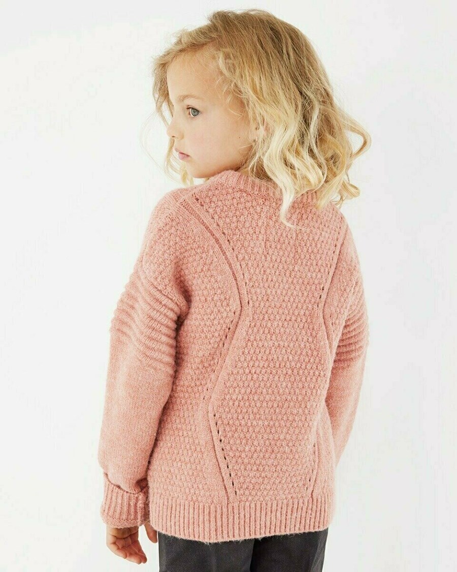 Mexx Round neck pullover Old Pink Różowe | BNPQJ9046