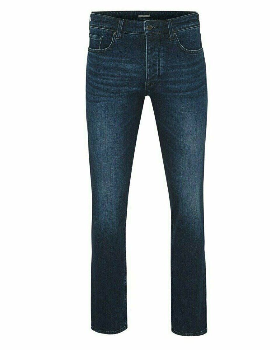 Mexx STEVE Denim Jeans Dark Used Niebieskie | WVUCR4308