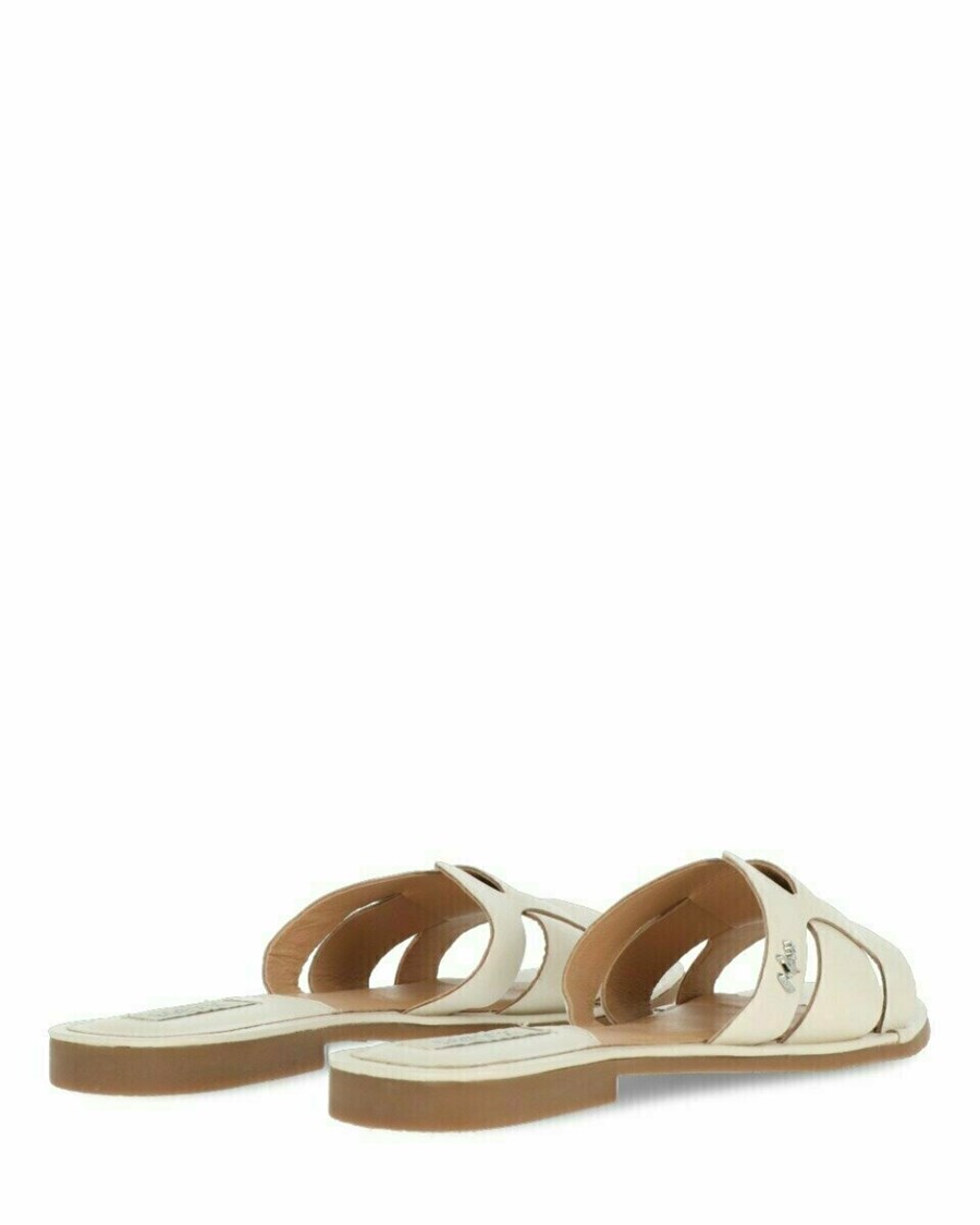 Mexx Sandal Jacey Off White Białe | FLOUJ0643