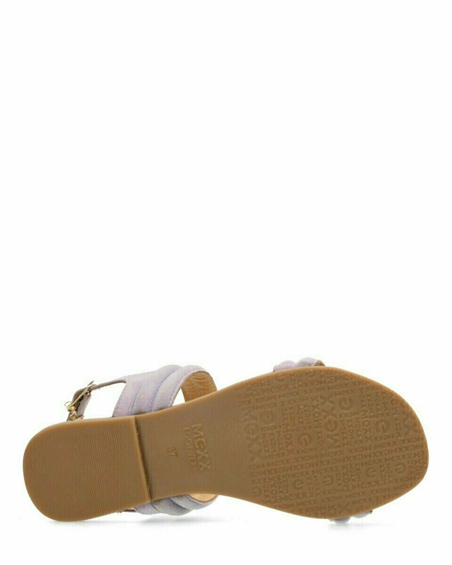 Mexx Sandal Jacky Lilac Fioletowe | ZLFBV6185