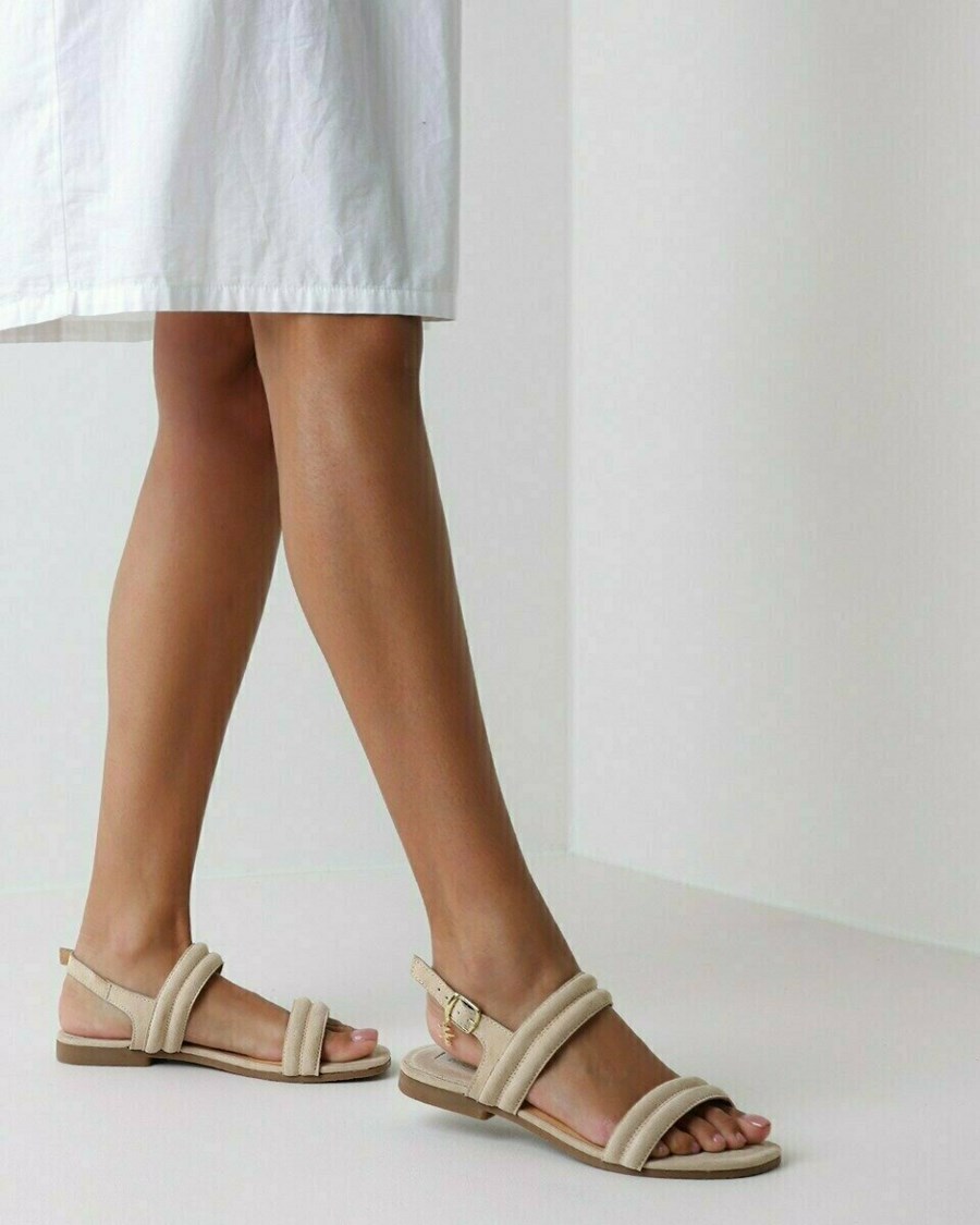Mexx Sandal Jacky Sand Beżowe | EBYJR3578