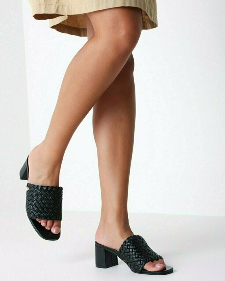 Mexx Sandal Jalara Black Czarne | DHVFP1504