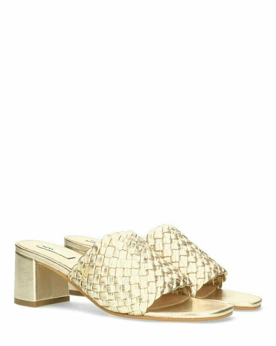 Mexx Sandal Jalara Gold Złote | IYZGL0182
