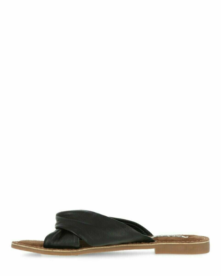 Mexx Sandal Janice Black Czarne | VNETF9853